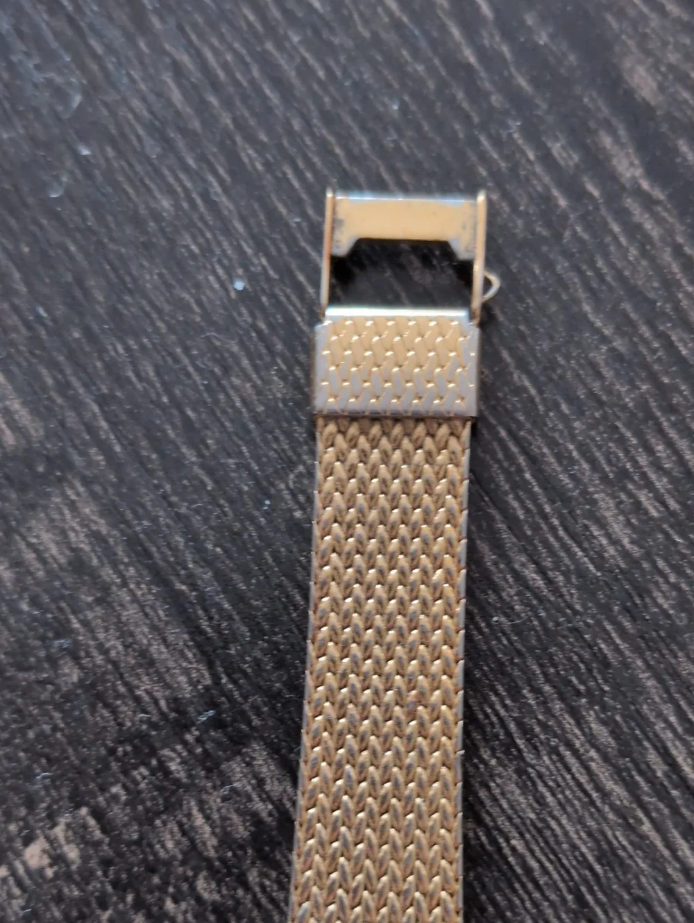Vintage Seiko Women's Mesh Band Watch Gold Tone